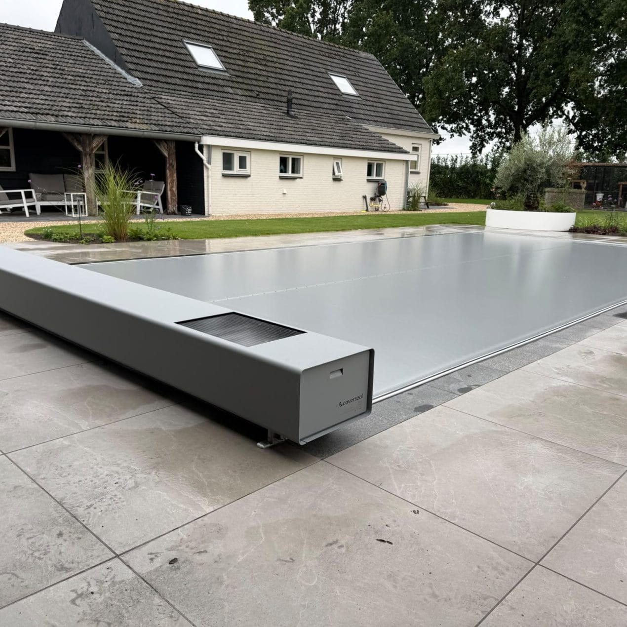 Coverseal zwembadafdekking op maat voor zwembad
