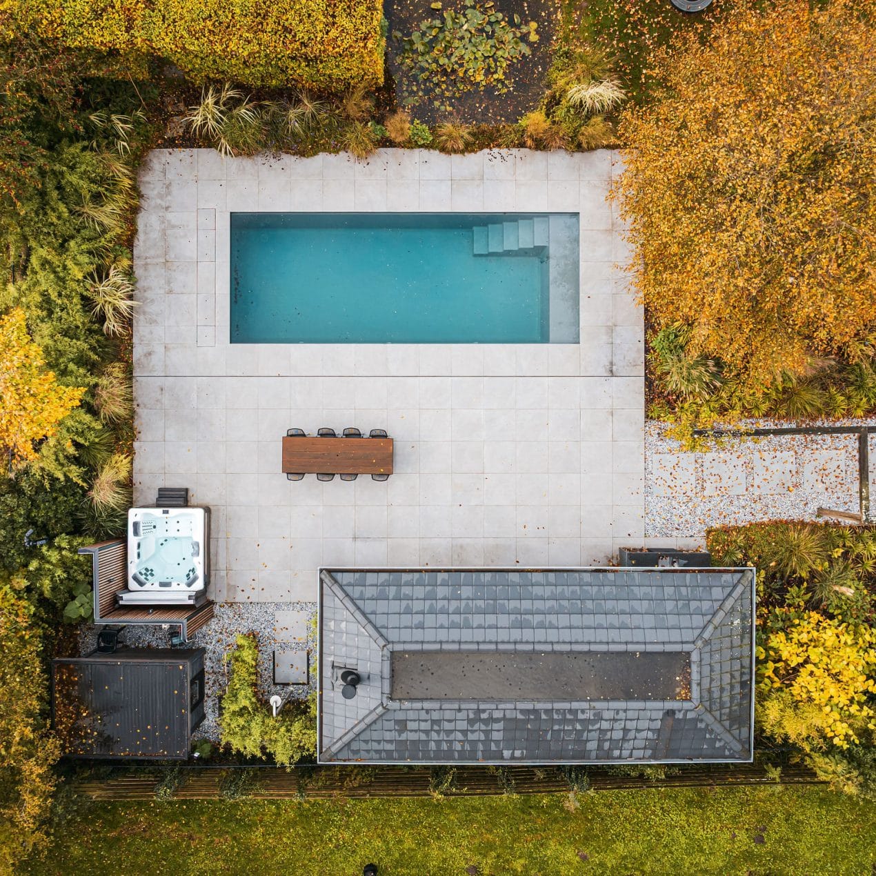 Altena Zwembaden - LPW LaPlage 11 Basalt Grey.