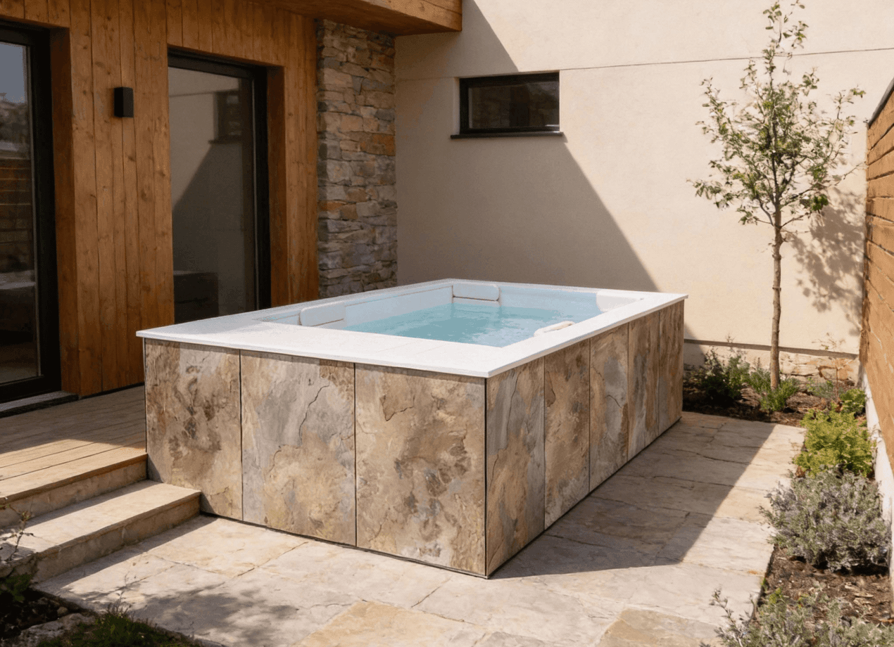 NIVEKO Zen Pool – compact zwembad voor in de tuin