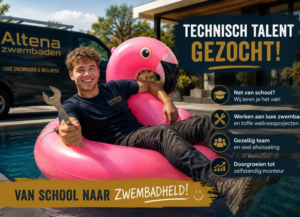 Junior zwembadmonteur bij Altena Zwembaden